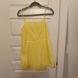 yellow american threads romper!